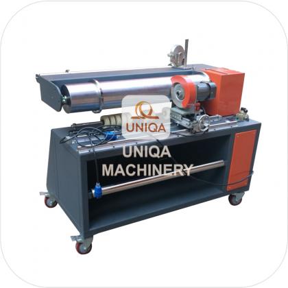 V-guide welding machine