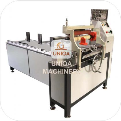 Transmission belts cutting machine